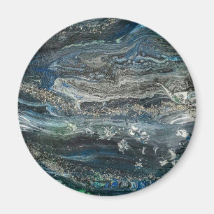 Drömmar av abstrakten Ocean'20 Magnet
