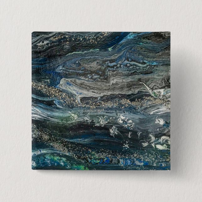 Drömmar av havsmålning 20 abstrakter knapp (Framsida)