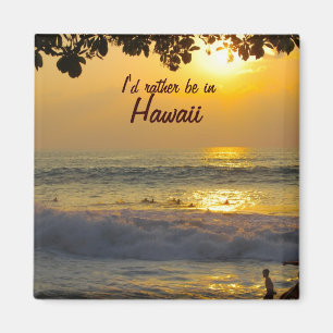 Drömmar av Hawaii Magnet