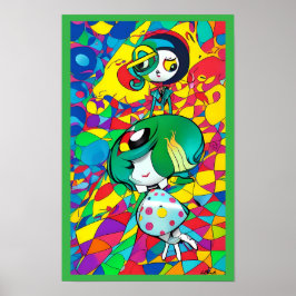 Drömmar av Tecknad Childown Poster