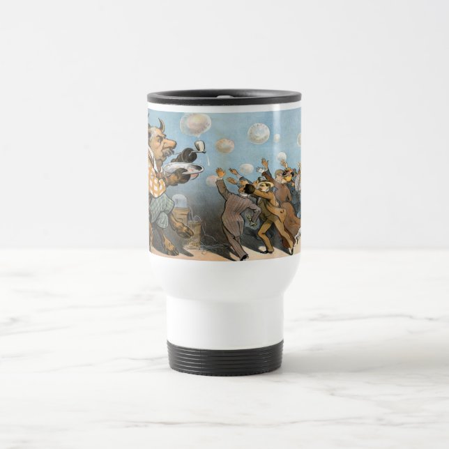 Drömmar av wall street - högkonjunkturen resemugg (Center)