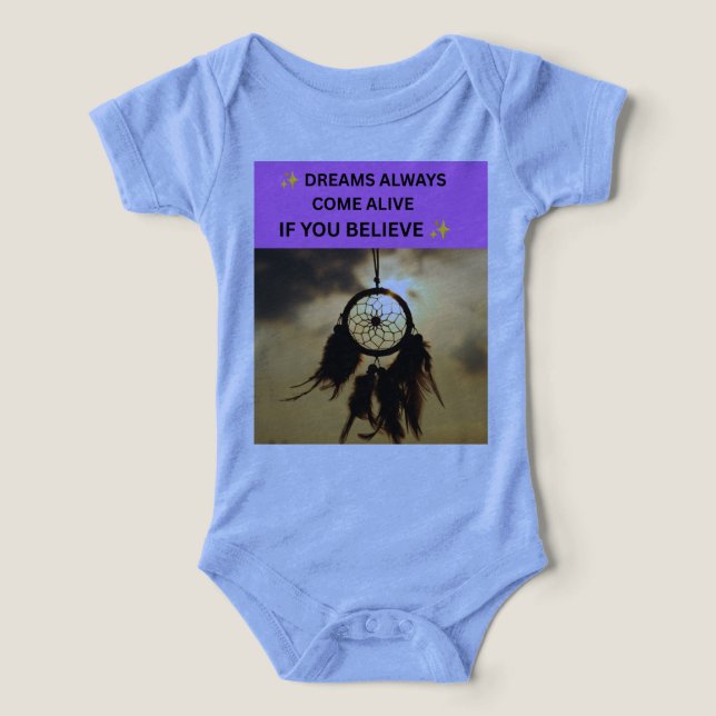 ✨ DRÖMMAR BLIR ALLTID LEVANDE OM DU TRODDE ✨ T SHIRT (Design Framsida)