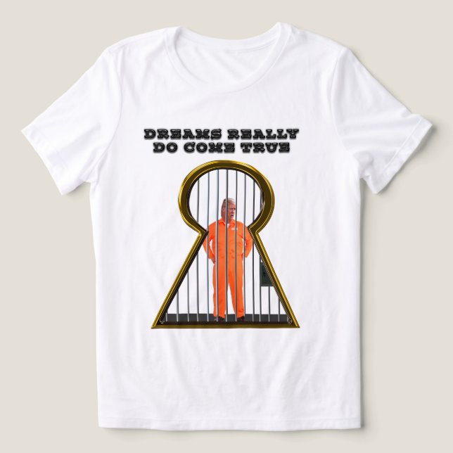 Drömmar Blir Verklighet  T Shirt (Design Framsida)