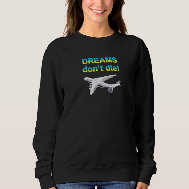 Drömmar dör inte! t shirt (Framsida)