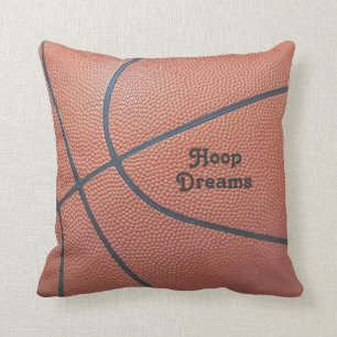Drömmar för look_Hoop för lagSpirit_Basketball Kudde