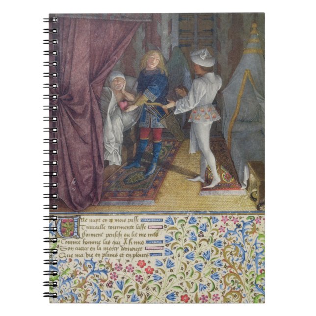 Drömmar för Ms. 2597 kung Rene: Guden av Anteckningsbok (Framsidan)