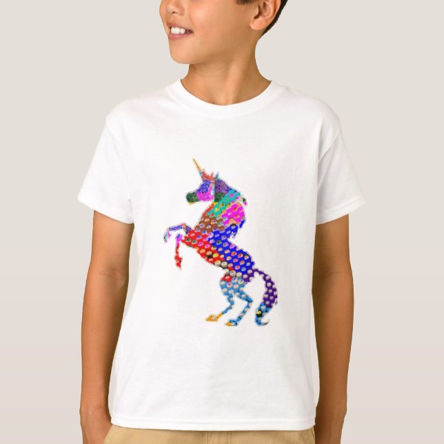 Drömmar   för UNICORNnatur n T-shirt (Framsida)