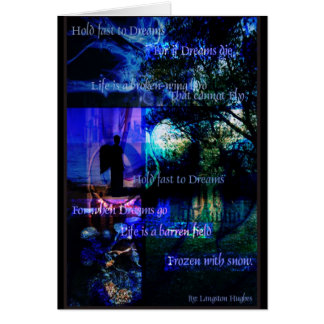 Drömmar Hälsningskort