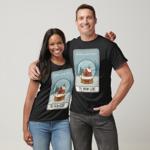 Drömmar inom räckhåll Snöglob Jul T Shirt