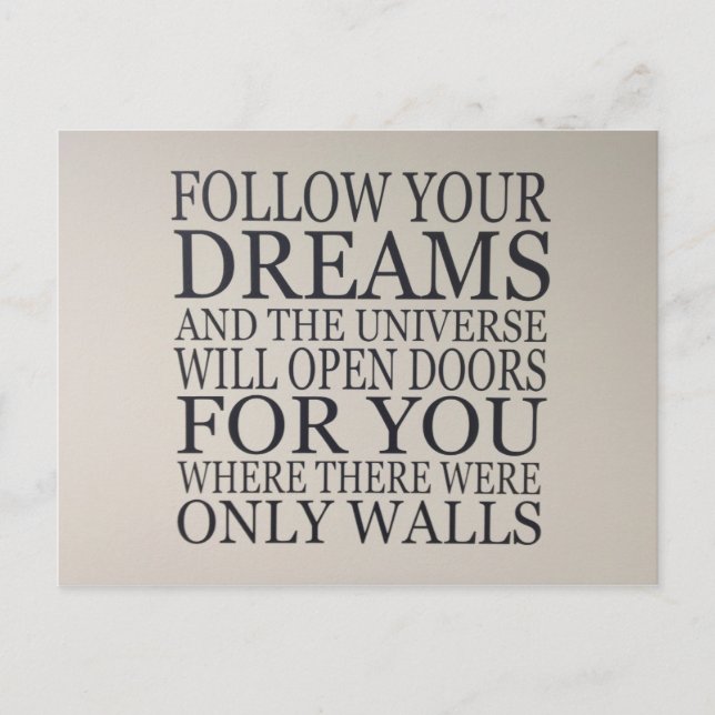 drömmar vykort (Framsida)