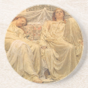 Drömmare av Albert Joseph Moore, viktoriansk konst Underlägg Sandsten