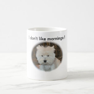Drömmare den pesky westien kaffemugg