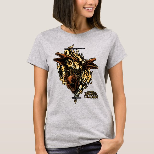 Drömmarna gjorde oss inte Kung. Dragons gjorde det T Shirt (Framsida)