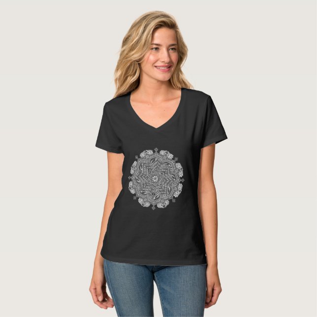 "Drömmarnas Stad" (inverterad) T Shirt (Hel framsida)