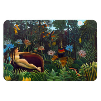 Drömmen (1910) av Fransk målare Henri Rousseau. Magnet