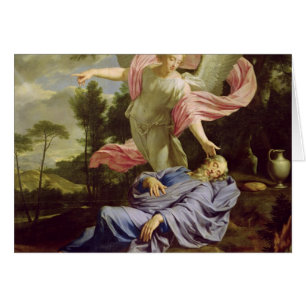 Drömmen av Elijah, 1650-55 Hälsningskort