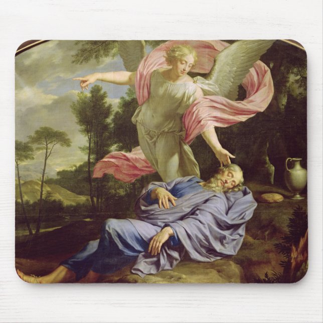 Drömmen av Elijah, 1650-55 Musmatta (Framsidan)