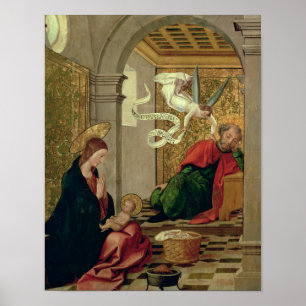 Drömmen av St Joseph, c.1535 Poster