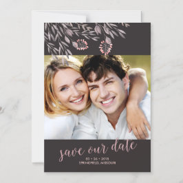 Drömmen Bröllop spara datum i midsommarnatten Magnetisk Inbjudningskort