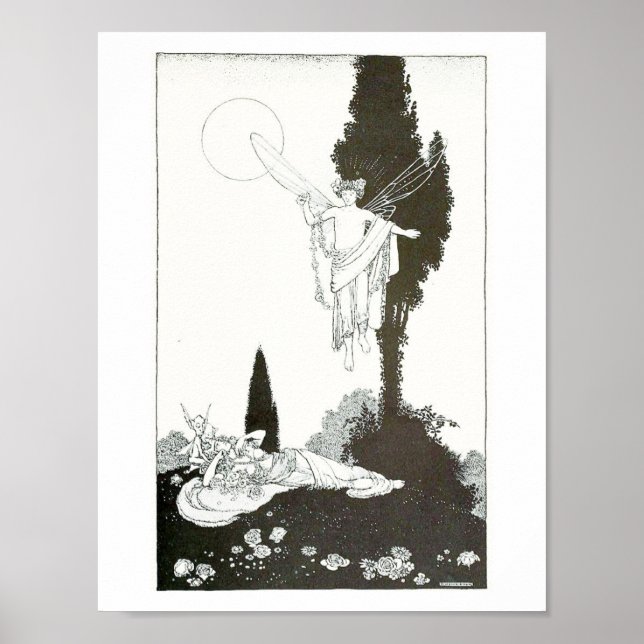 Drömmen från midsommarnatten poster (Framsidan)