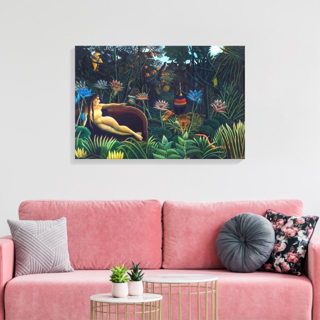 Drömmen | Henri Rousseau | Canvastryck (Insitu (Vardagsrum))