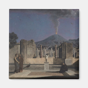 Drömmen i fördärvar av Pompeii, 1866 Magnet