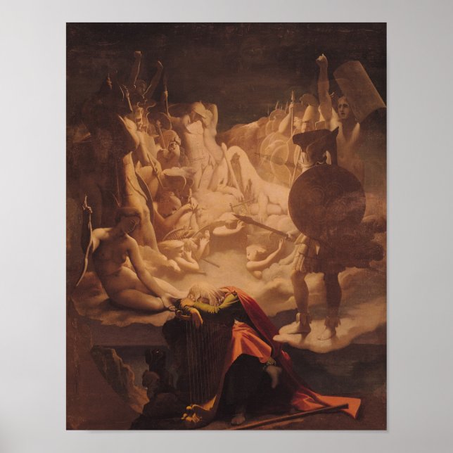 Drömmen i Ossian 1813 Poster (Framsidan)