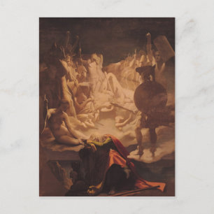 Drömmen i Ossian 1813 Vykort