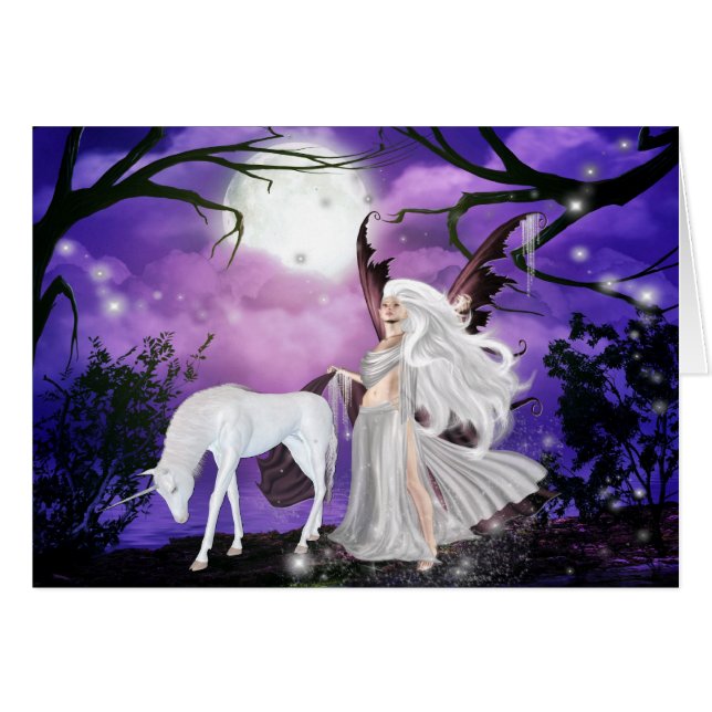 Drömmen noterar hälsningskort (Framsidan Horizontal)