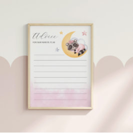 Drömmen över Måne Raccoon Advice for Baby Game