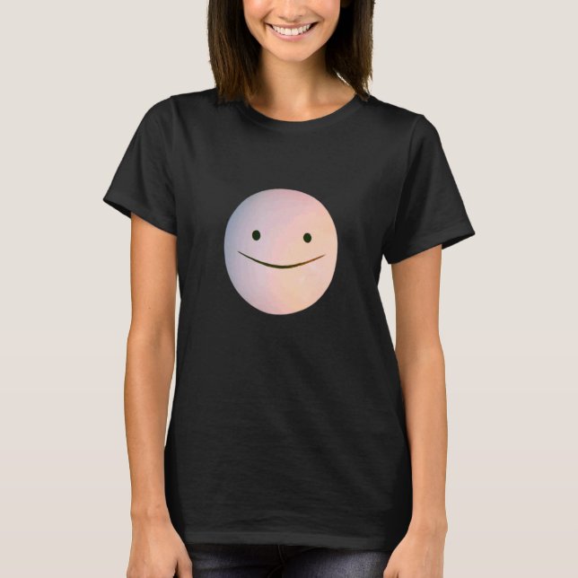 drömmer om ansikte leende Facemask drömmask ansikt T Shirt (Framsida)