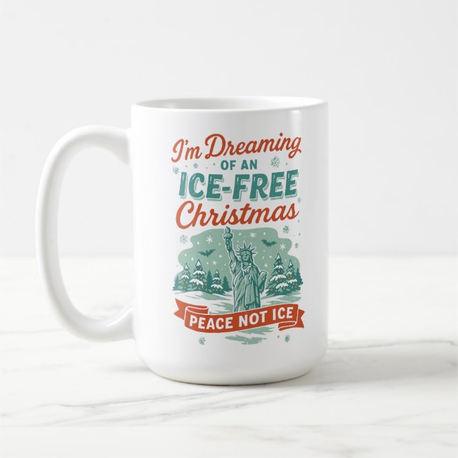 Drömmer om en IS-fri jul Kaffemugg (Vänster)