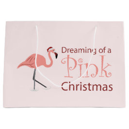 Drömmer om en Rosa jul - stor gift-säck