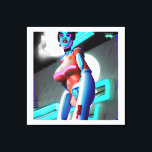 Drömmer om terminal klarhet canvastryck<br><div class="desc">Drömmer om terminal klarhet. 2023,  Ken Gage. Digital konst: pop-surréalism.</div>