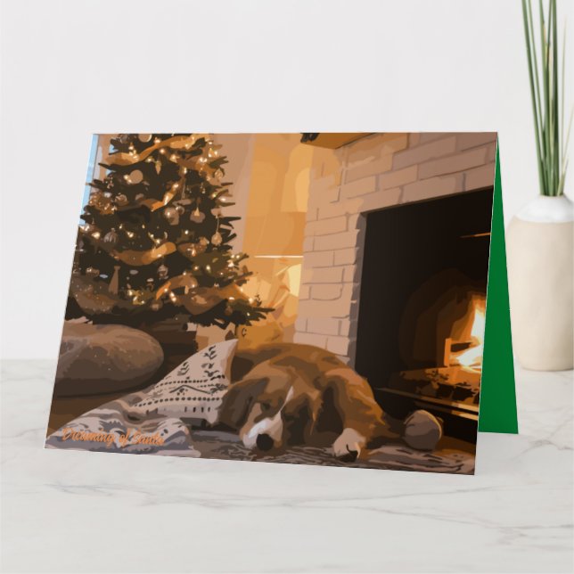 Drömmer om tomte kort (Framsida)