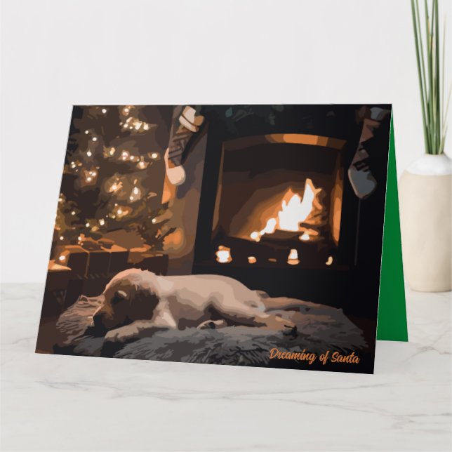 Drömmer om tomte kort (Framsida)