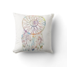 Drömmfångare i akvarell med fantasifull design
