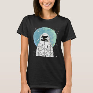 Drömmig Astronaut Raket Rymdresa Starta Män T Shirt