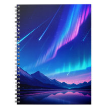 Drömmig Aurora & Stjärnfall