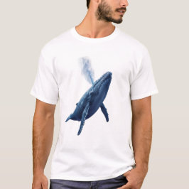 Drömmig blåvalströja t shirt