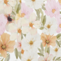 Drömmig Blommig Tapet i Vattenfärg