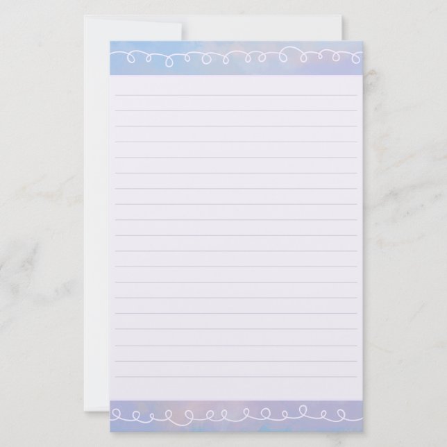 Drömmig brevpapper (Framsida)