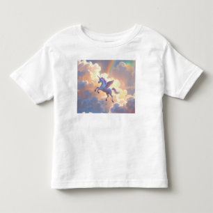 Drömmig Enhörning Glans – Magisk Barn Design T Shirt