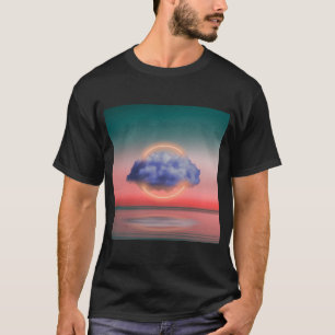 Drömmig Moln Estetisk Himmel T-shirt