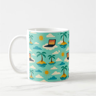 Drömmig ö-utflykt kaffemugg