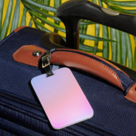 Drömmig Pastellfärgad Glittergradient Bagagebricka