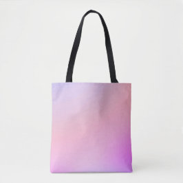 Drömmig Pastellfärgad Glittergradient Tygkasse