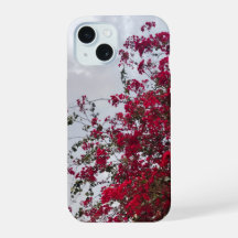 Drömmig Röd Bougainvillea Blommig Fotografi iPhon