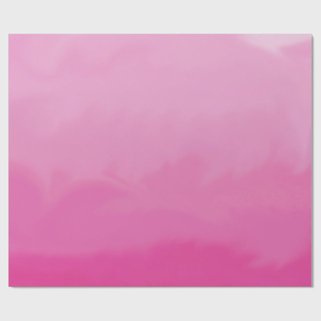 Drömmig rosa födelsedag presentpapper (Platt)