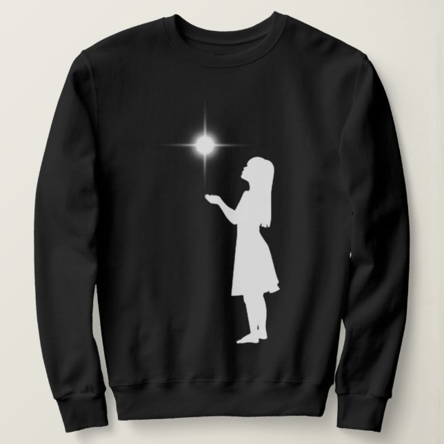 Drömmig Vit Flickestil – Mjuk & Minimalistisk De T Shirt (Design framsida)